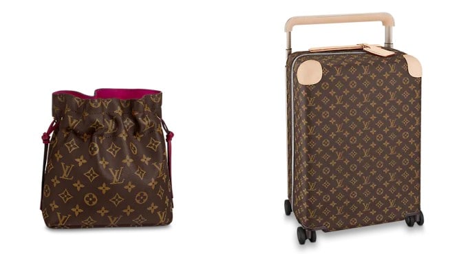 Bolsa Noé y Maleta Horizon 55 de Louis Vuitton