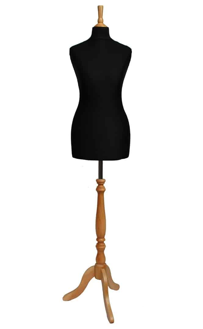 Maniquí de costura rígido o de una talla