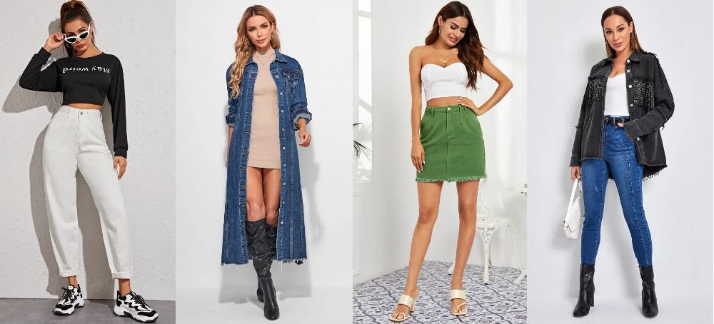 tips de moda: diferentes formas de llevar denim esta temporada