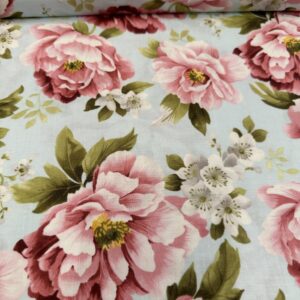 Tela estampada flores Meda - Telas Divinas Zamora