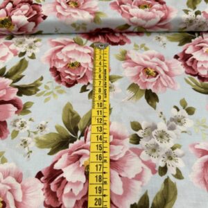 Tela estampada flores Meda - Telas Divinas Zamora